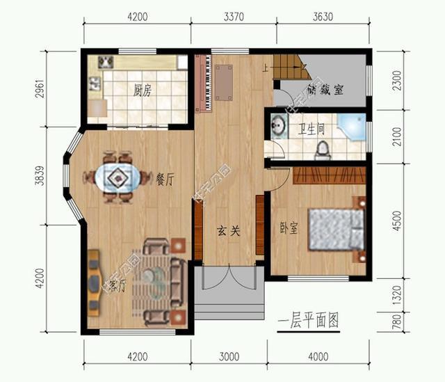 4套農(nóng)村自建房，占地都不大，挑一套30萬(wàn)就能建起來(lái)！