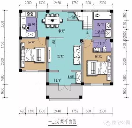 4套農(nóng)村自建房，占地都不大，挑一套30萬(wàn)就能建起來(lái)！