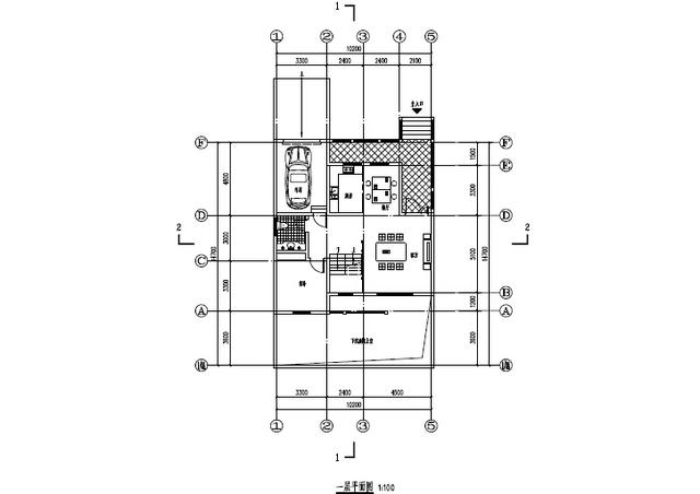 150平日式木架二層別墅設計圖 地下一層還有室內(nèi)溫泉