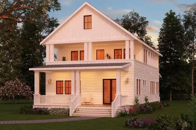 自帶戶型圖的鄉(xiāng)村木屋別墅 拿走不謝