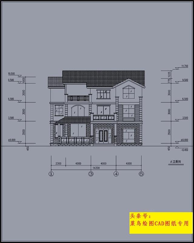 26萬建3層別墅！農村簡約型別墅，玄關，景觀臺，曬臺，雜物間