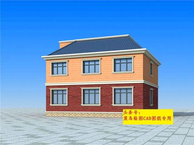25萬建2層別墅！三房一廳一廚一衛(wèi)，帶玄關(guān)復(fù)式挑空客廳的別墅