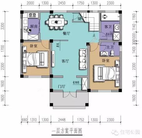 4套農(nóng)村自建房，占地都不大，挑一套30萬就能建起來！