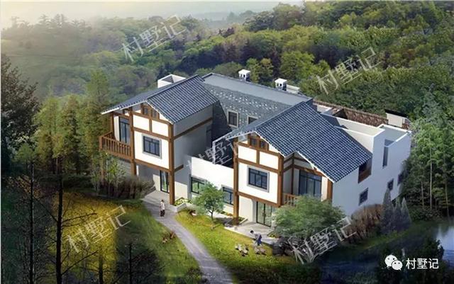 這款中式田園農(nóng)村別墅，有好布局也有高顏值