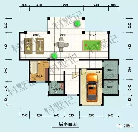 有了這款三層農(nóng)村別墅，下雨再也不用擔心受潮了