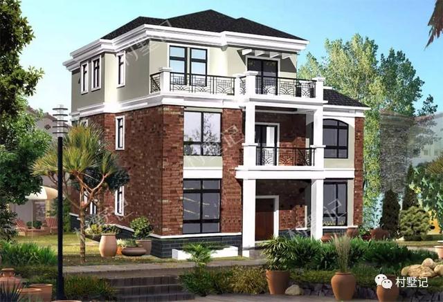 帶棋牌室的三層農村別墅，既實用又上檔次