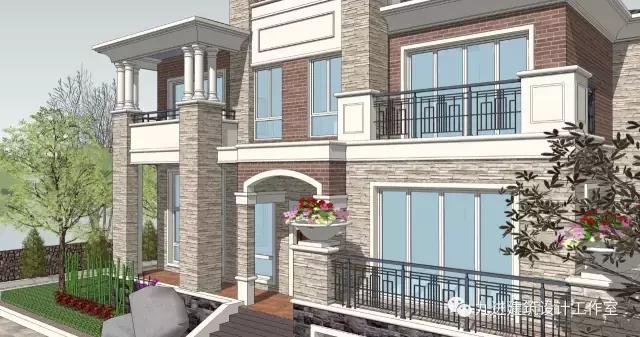 這樣的房子在村里很霸氣，15×13.9米帶車庫三層民宅！