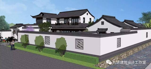 瞧！蓋一棟如詩如畫的宅院，人家就是這么任性