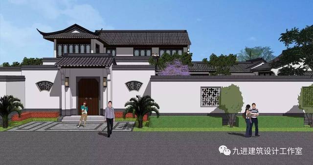 瞧！蓋一棟如詩如畫的宅院，人家就是這么任性