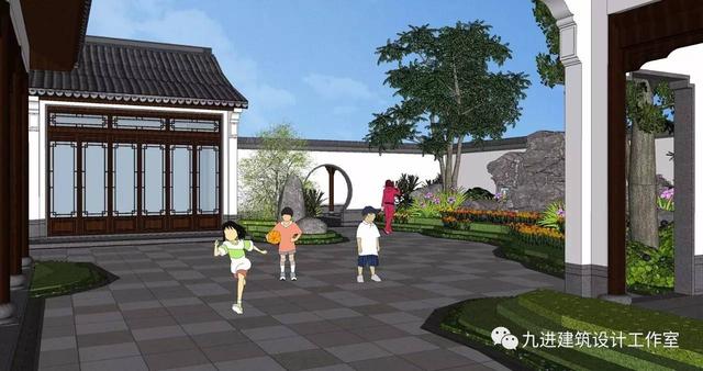 瞧！蓋一棟如詩如畫的宅院，人家就是這么任性