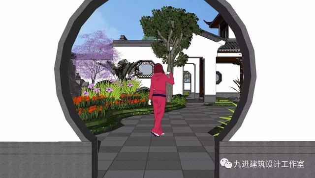 瞧！蓋一棟如詩如畫的宅院，人家就是這么任性