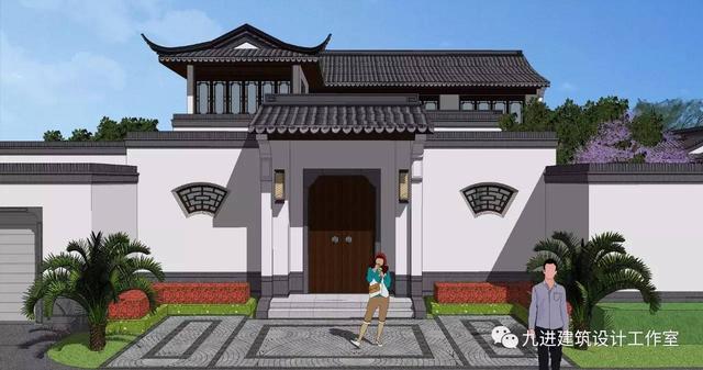 瞧！蓋一棟如詩如畫的宅院，人家就是這么任性