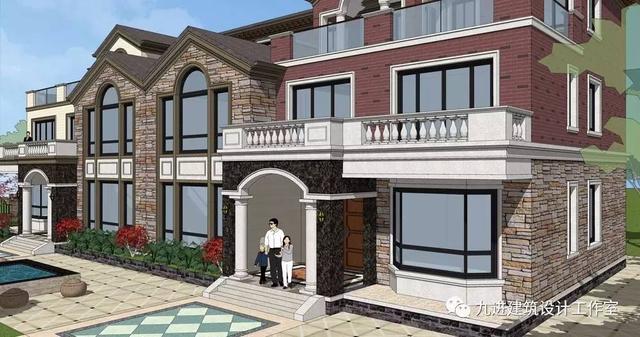 外觀多種搭配的自建房，單建聯(lián)建都是洋氣的、美美的！