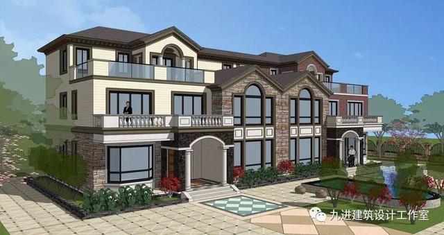 外觀多種搭配的自建房，單建聯(lián)建都是洋氣的、美美的！