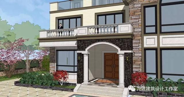 外觀多種搭配的自建房，單建聯(lián)建都是洋氣的、美美的！