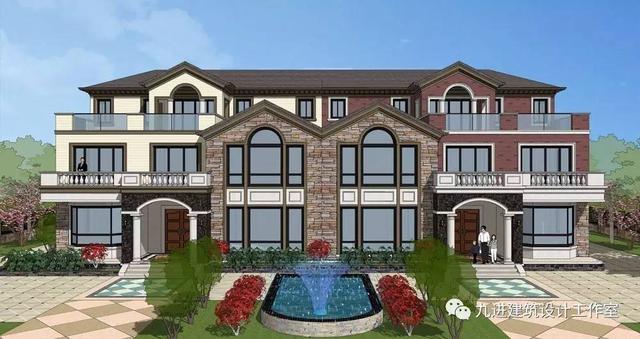 外觀多種搭配的自建房，單建聯(lián)建都是洋氣的、美美的！