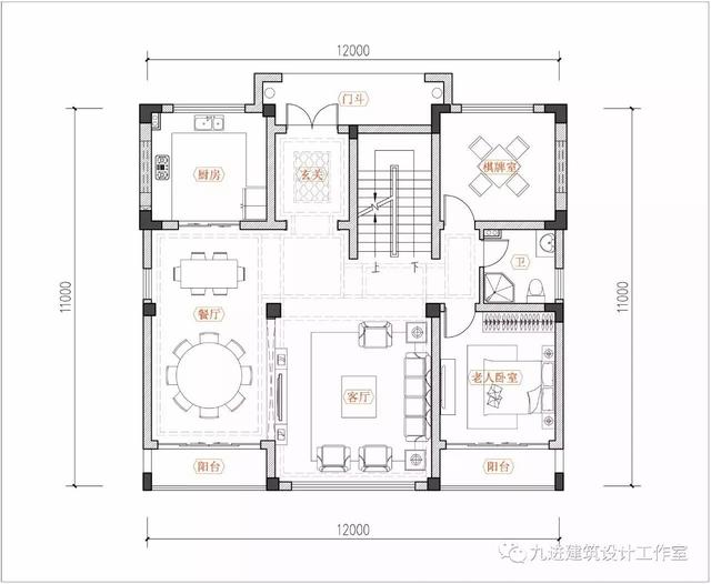 隱在山嶺川谷之中的徽式新民宅，雙大門高低層豪華休閑別墅