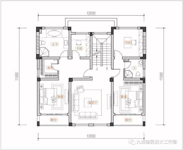 隱在山嶺川谷之中的徽式新民宅，雙大門高低層豪華休閑別墅