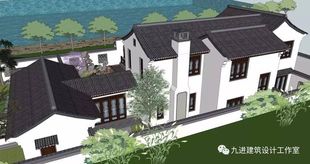 牛！自建中式合院民宅，也能蓋出如此美輪美奐的場景畫面