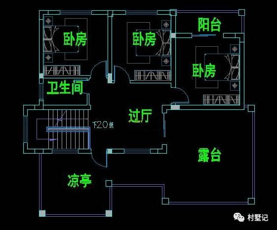 很多臥室！這棟鄉(xiāng)村別墅可以容納一大家子的幸福