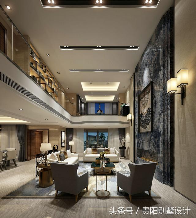 土豪自建別墅裝修效果圖太華麗，比城里的那些別墅樓盤強(qiáng)多了