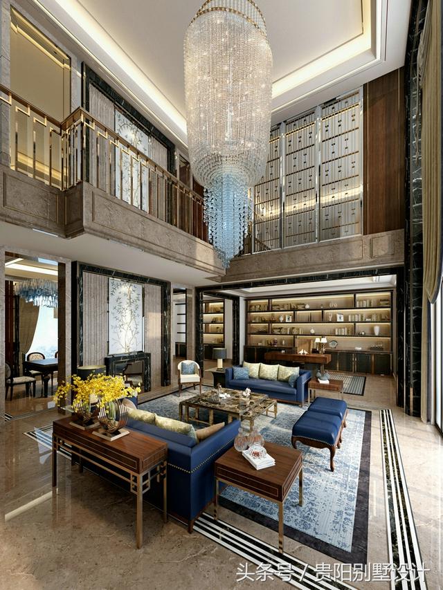 土豪自建別墅裝修效果圖太華麗，比城里的那些別墅樓盤強(qiáng)多了