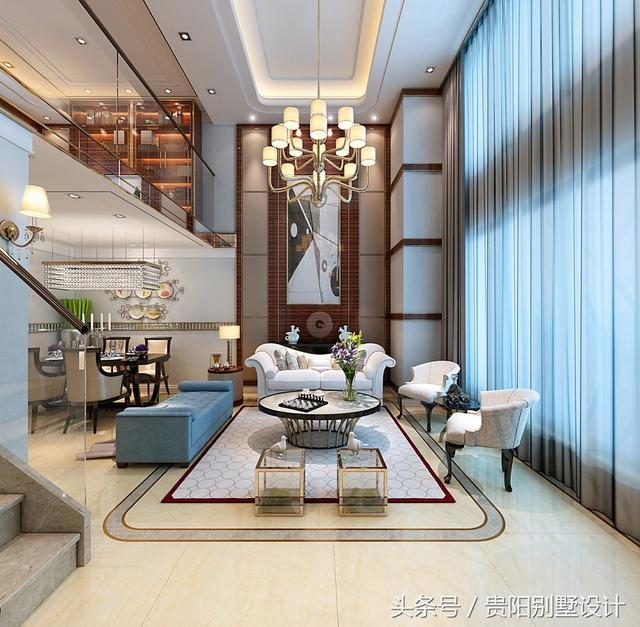 土豪自建別墅裝修效果圖太華麗，比城里的那些別墅樓盤強(qiáng)多了