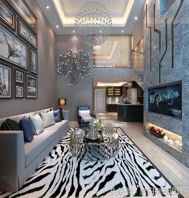 土豪自建別墅裝修效果圖太華麗，比城里的那些別墅樓盤強(qiáng)多了