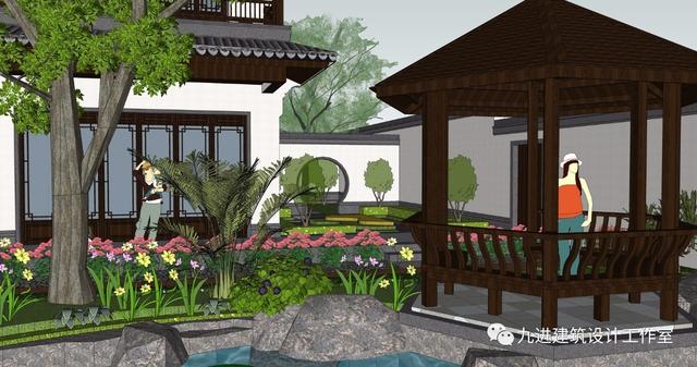 老家蓋房占地被限，蓋不了大房收拾出個(gè)“大園宅”亦樂(lè)哉！美哉！