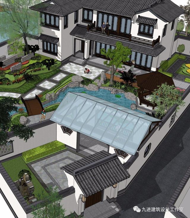 老家蓋房占地被限，蓋不了大房收拾出個(gè)“大園宅”亦樂(lè)哉！美哉！