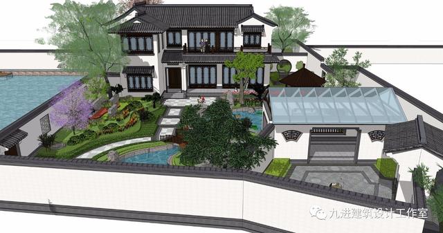 老家蓋房占地被限，蓋不了大房收拾出個(gè)“大園宅”亦樂(lè)哉！美哉！