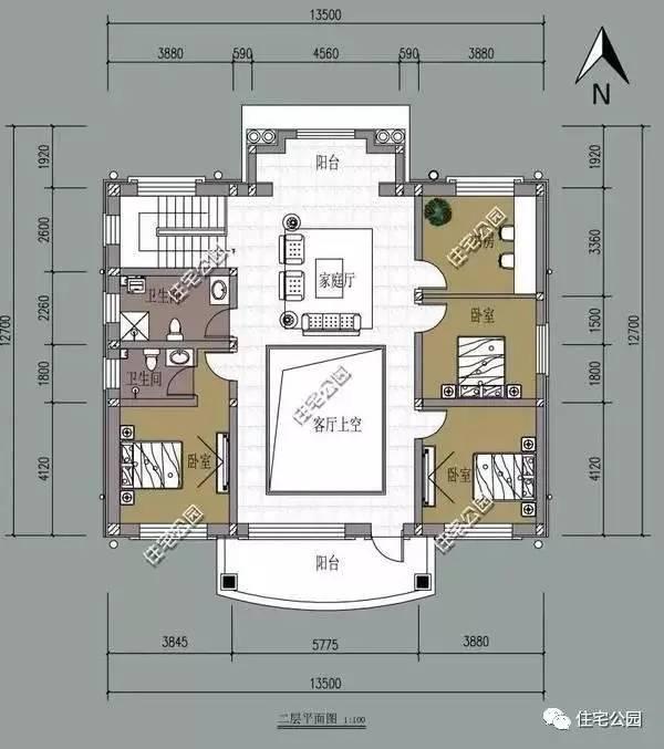 2套新農(nóng)村歐式自建房，35萬自建，二層好還是三層好？