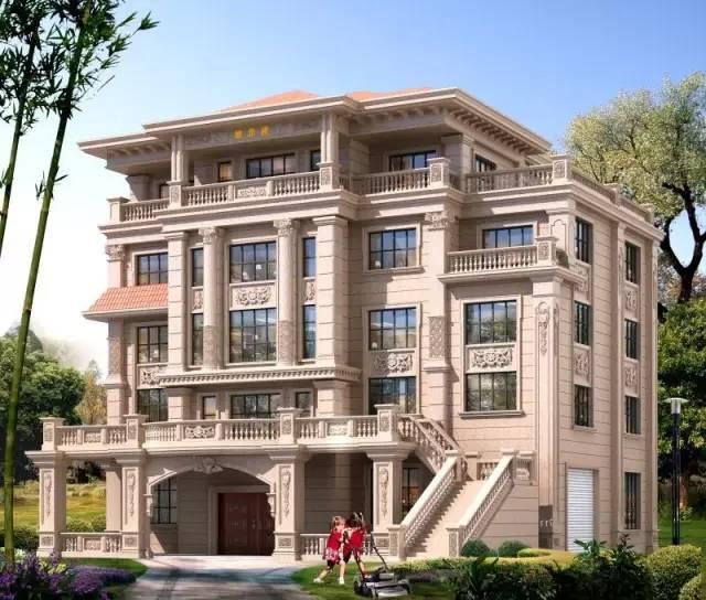 不忘初心，獨棟別墅石材外墻就該這么設(shè)計，體面又大氣！