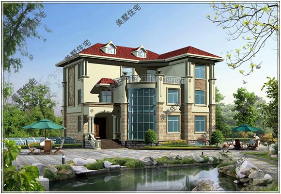 農(nóng)村的同事現(xiàn)在年薪50萬，他就建了這棟別墅，看他的品味怎么樣