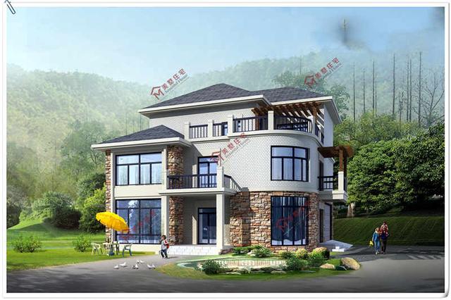 精選10套三層農村別墅圖紙設計，戶戶經典，套套實用