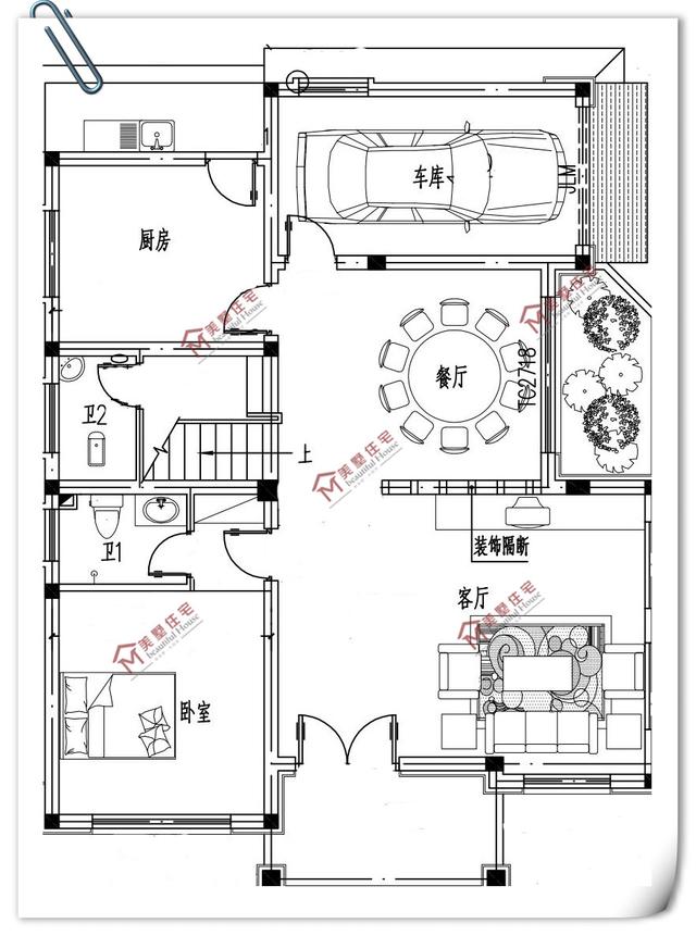 精選10套三層農村別墅圖紙設計，戶戶經典，套套實用