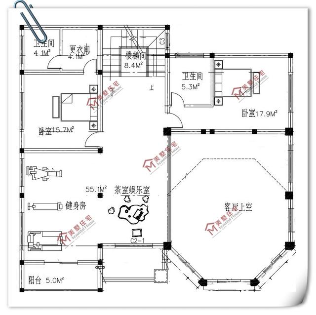 精選10套三層農村別墅圖紙設計，戶戶經典，套套實用