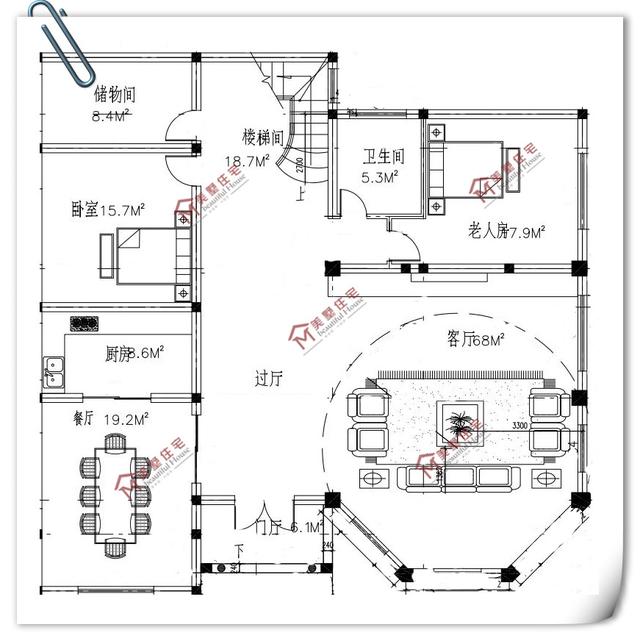精選10套三層農村別墅圖紙設計，戶戶經典，套套實用