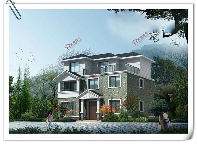 精選10套三層農村別墅圖紙設計，戶戶經典，套套實用