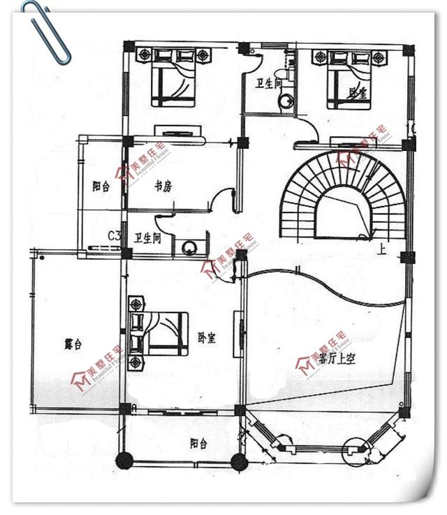 精選10套三層農村別墅圖紙設計，戶戶經典，套套實用