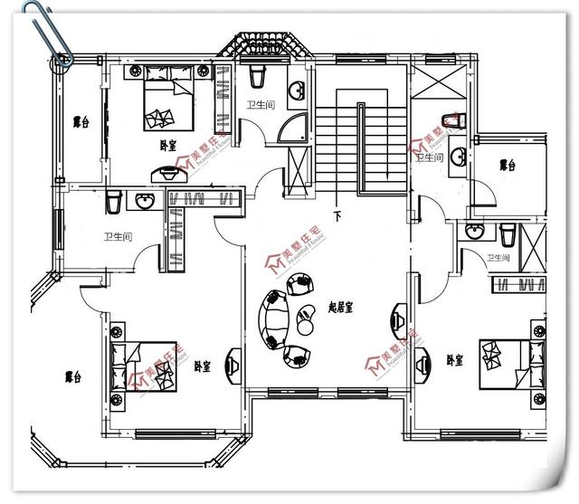 精選10套三層農村別墅圖紙設計，戶戶經典，套套實用