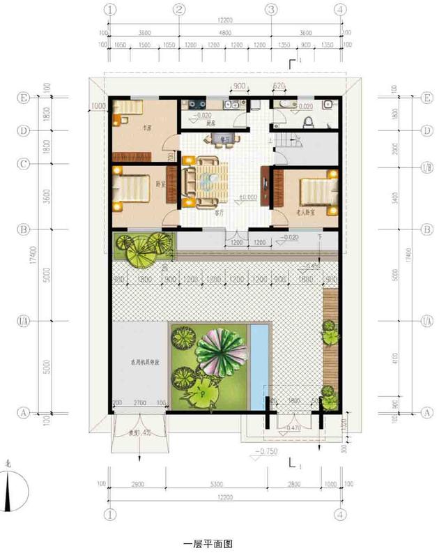 一套漂亮的鋼結(jié)構(gòu)裝配式農(nóng)村住宅，含建筑和結(jié)構(gòu)介紹