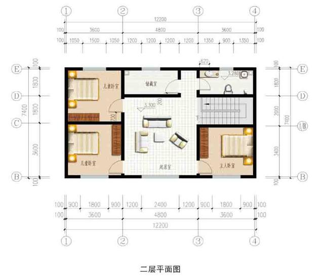 一套漂亮的鋼結(jié)構(gòu)裝配式農(nóng)村住宅，含建筑和結(jié)構(gòu)介紹