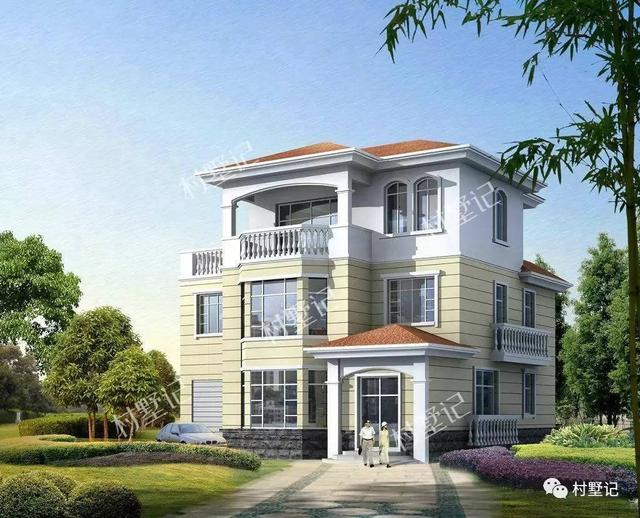 帶旋轉(zhuǎn)樓梯！城市別墅流行趨勢也出現(xiàn)在這棟農(nóng)村別墅上了