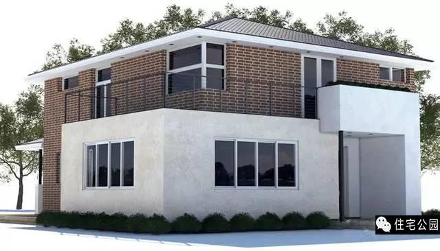 2層田園別墅，同樣的紅磚，不一樣的設(shè)計！