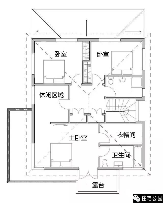 2層田園別墅，同樣的紅磚，不一樣的設(shè)計！