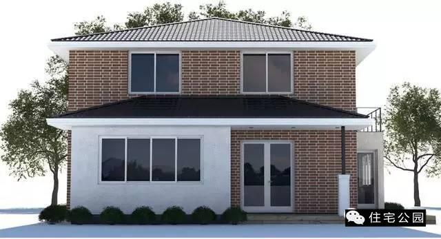 2層田園別墅，同樣的紅磚，不一樣的設(shè)計！