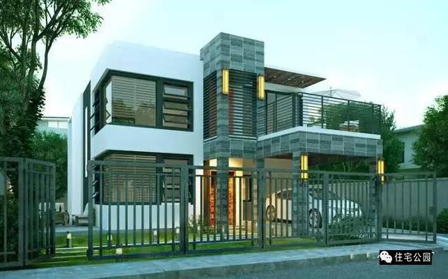 現(xiàn)代別墅，開放式廚房，4個臥室！