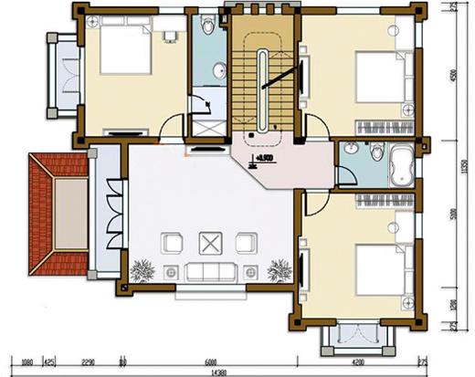 14X11米2層別墅，小院、泳池、菜園，內(nèi)外兼修