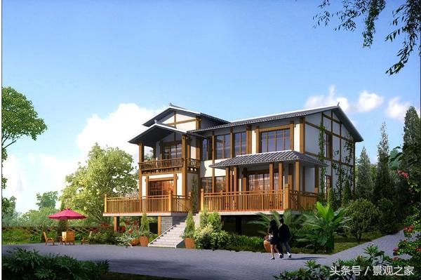 農(nóng)村小別墅設(shè)計圖 農(nóng)村房屋效果圖賞析